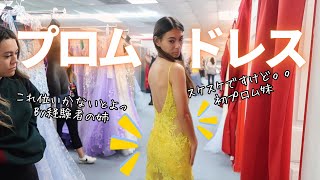 US高校大イベント”プロム”へ挑む妹へアドバイスする姉が選ぶドレスが半端ない