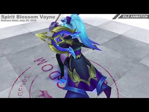 Spirit Blossom Vayne Skin 2020 (Skin Showcase)