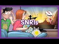 SNRI Antidepressant Mnemonic Review for NCLEX | How SNRIs Work,  Nursing Pharmacology