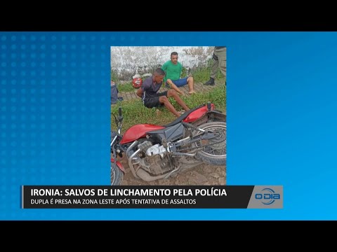 Após tentarem assaltos na zona leste, dupla presa pela Polícia escapa de linchamento 28 04 2023