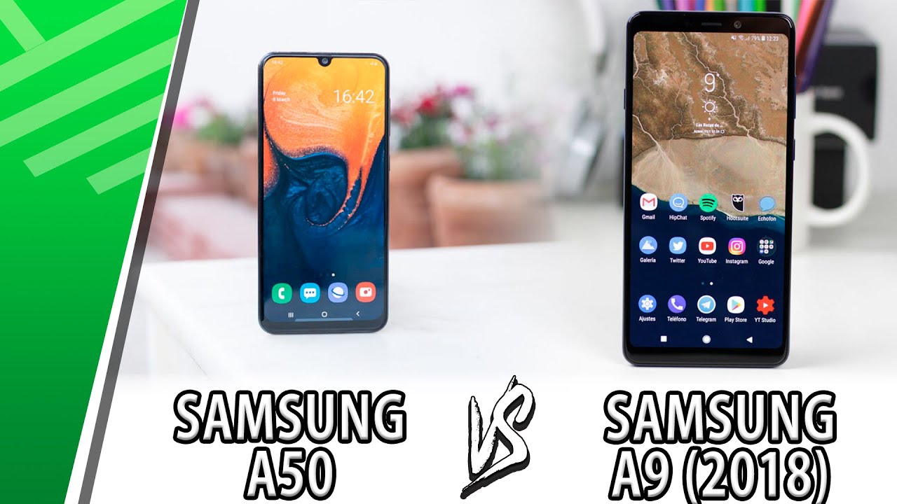 Samsung A50 VS Samsung A9 (2018) | Comparativa | Top Pulso