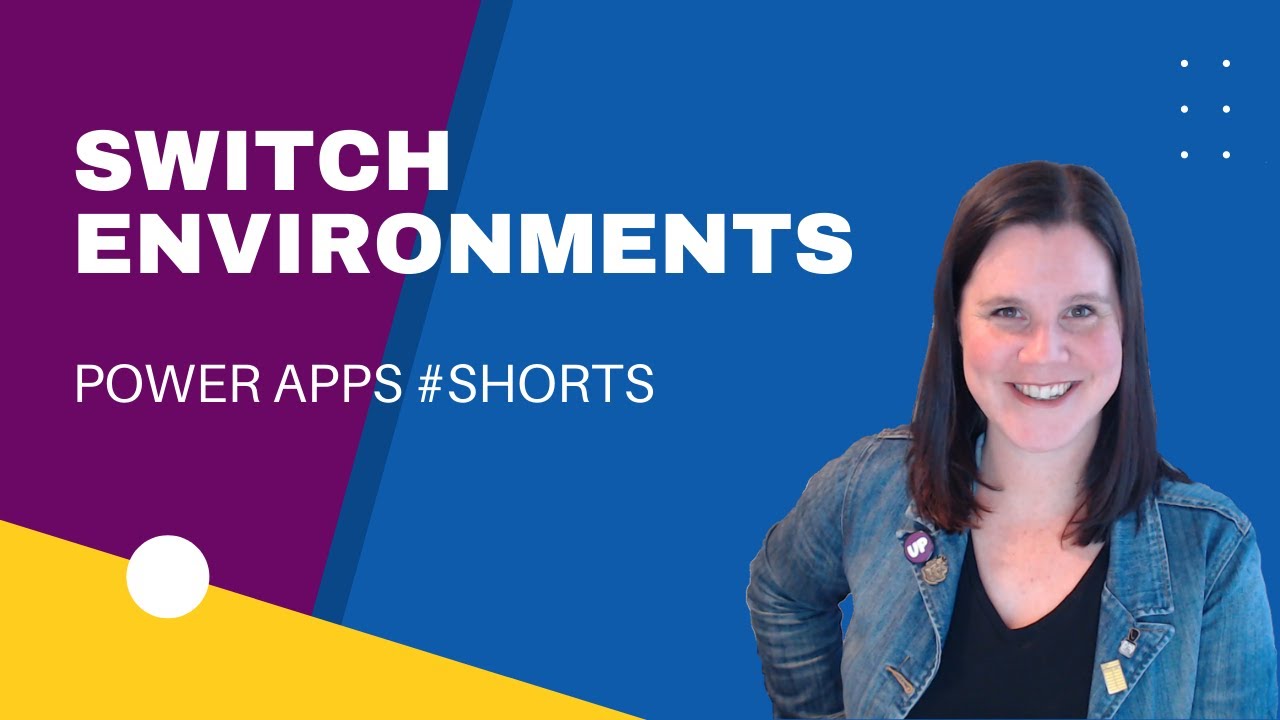 How to switch environments in Power Apps #shorts