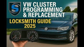 VW Cluster Programming & Replacement | Locksmith Guide 2025