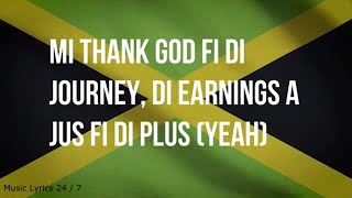 Koffee - Toast -  Lyrics for Song, 4k.