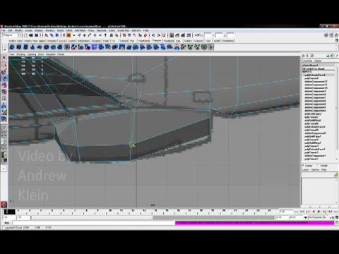 Maya Modeling Basics: Airplane pt. 9