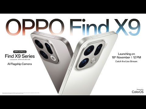 OPPO Find X9 Series and ColorOS 16 | Launch Event | #AIFlagshipCamera