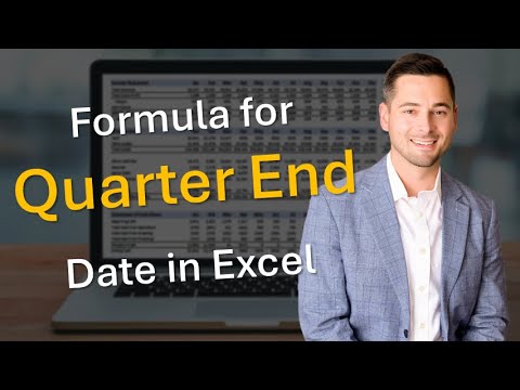 Formula for Quarter end date in Excel