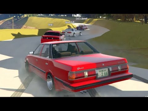 GTA 5 FiveM Drifting - THE PERFECT DRIFT! Ebisu Complex w/Crew | SLAPTrain