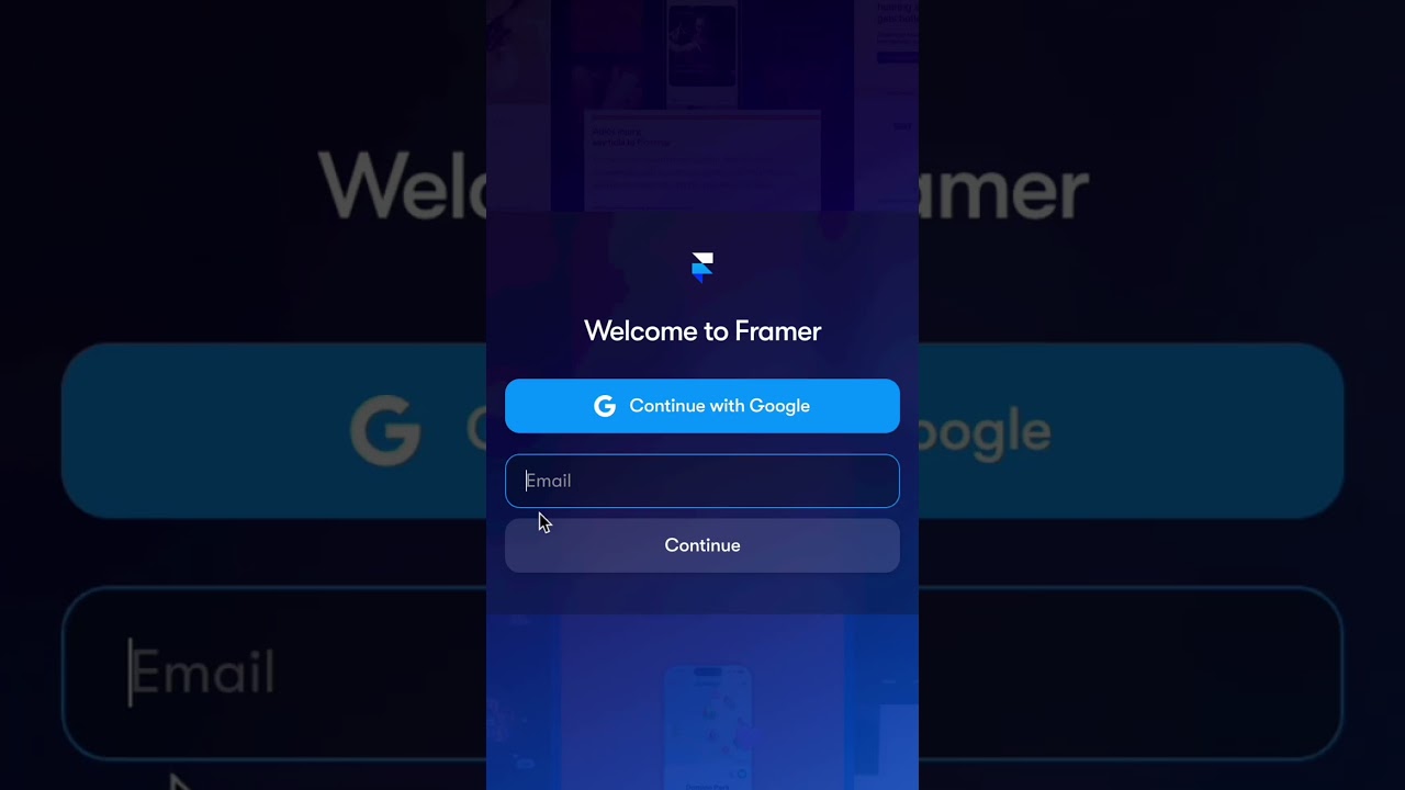 Make a free portfolio website in just a day!! #framer #ux #ui