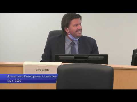 Planning and Development Committee - July 6th 2020