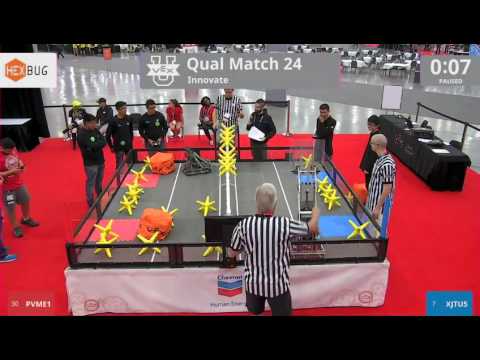 2017 VEXU Innovate Q24 - PVME1 vs XJTU5 - 12 to 39