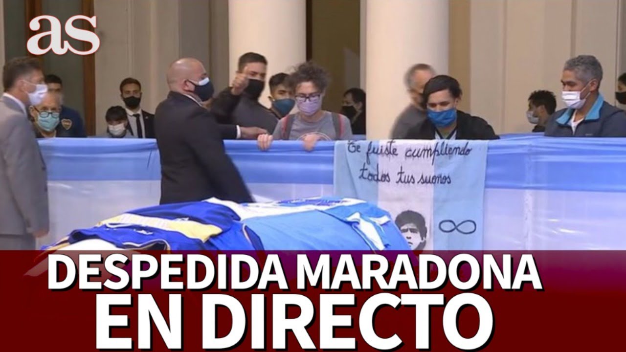 MUERTE MARADONA| EN DIRECTO  despedida desde BUENOS AIRES I Diario AS