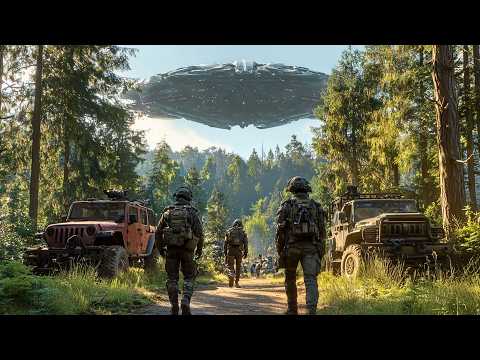 Uma nave alienígena apareceu na floresta! | Filme de ficção científica | Filmes completos dublados