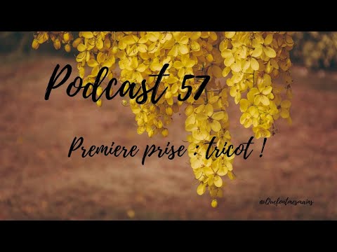 # Podcast 57 : Première prise : tricot !