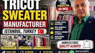 Tricot Clothing Manufacturer in Istanbul Turkey | Private Label Sweate