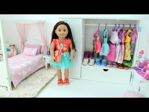 DECORAÇÃO DO QUARTO DE BONECA OUR GENERATION