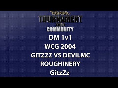 UT2004 DM 1v1 - World Cyber Games 2004  - GitzZz vs devilMC - Roughinery - GitzZz