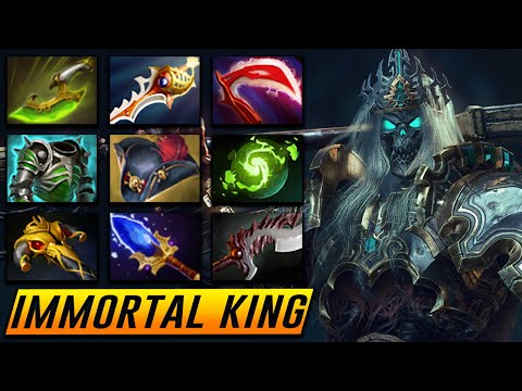 Wraith Immortal Skeleton King - Dota 2 Pro Gameplay [Watch & Learn]