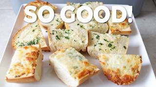 How to Make AMAZING Garlic Bread and Cheesy Garlic Bread