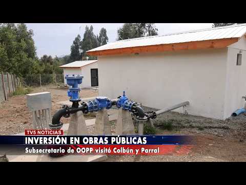 SUBSECRETARIO OOPP EN COLBÚN Y PARRAL