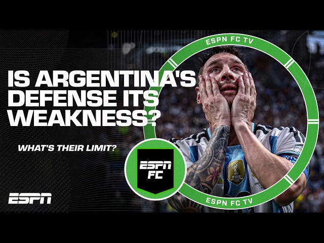 Argentina's defensive vulnerability could end their World Cup | ESPN FC