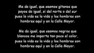 Calle Mayor - Revólver con letra