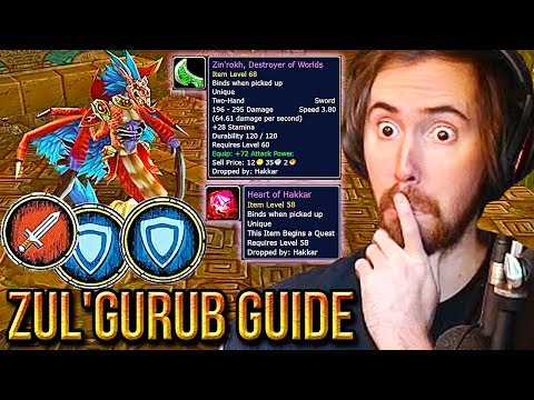 A͏s͏mongold Reacts To "Zul'Gurub Classic WoW Guide" - Platinum WoW