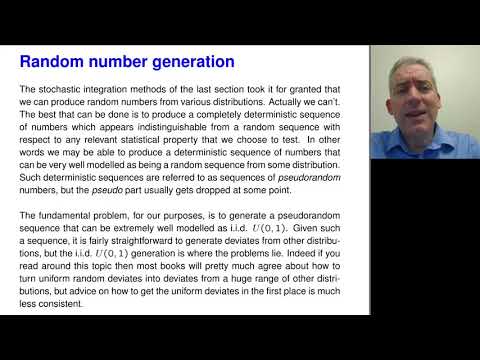 Chapter 5 - Random number generation