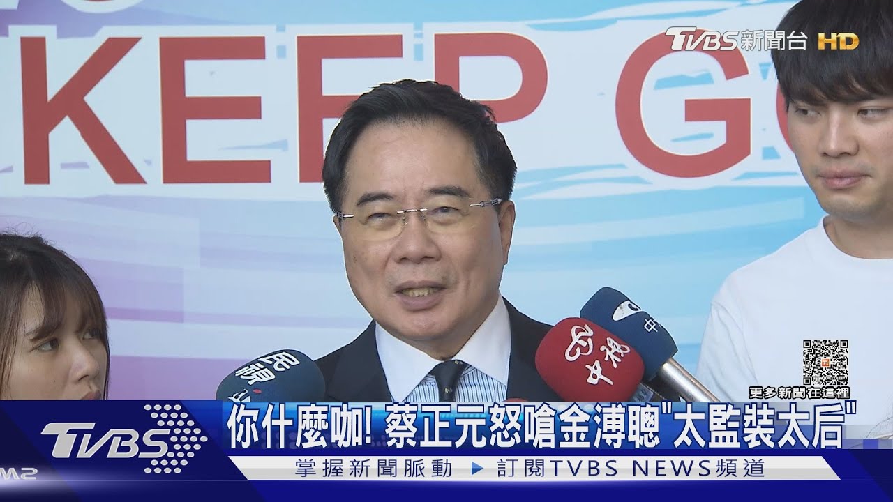 你什麼咖! 蔡正元怒嗆金溥聰「太監裝太后」