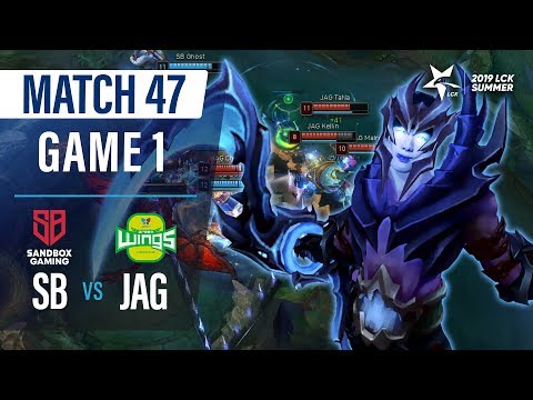 SB vs JAG | Match47 Game1 H/L | 2019 LCK Summer