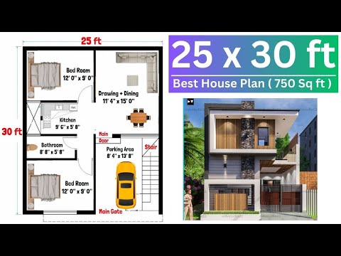15x30 House Plan 15 x 30 Ghar Ka Naksha Small House Plans Design 450 sq ft house Plans