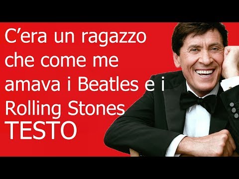 C'Era Un Ragazzo Che Come Me Amava I Beatles E I Rolling Stones video