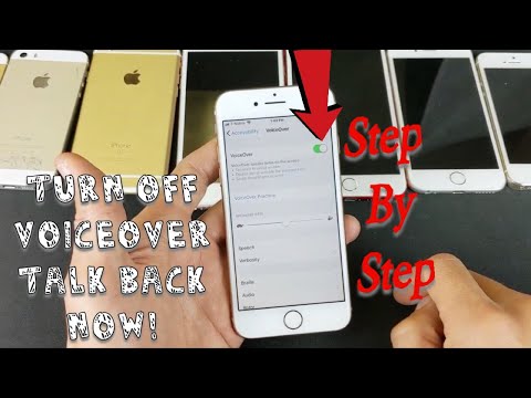 iPhone 5/6/7/8: How to Disable VoiceOver or Talk Back (Step by Step)