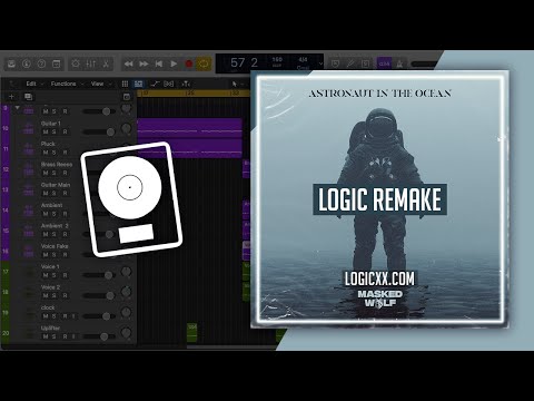 Masked Wolf - Astronaut in the Ocean (Logic Pro Remake)