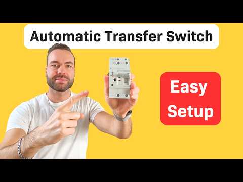 Automatic Transfer Switch (ATS) GEYA: Switch between shore and inverter