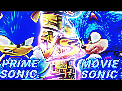 Prime Sonic vs Movie Sonic