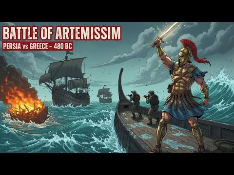 Persia vs Greece: 480 BC Battle of Artemisium — The Fire That Met the Waves