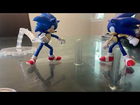 Modern Sonic VS Movie Sonic