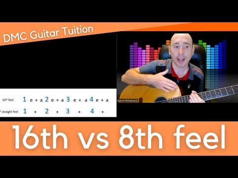 16th vs 8th strumming