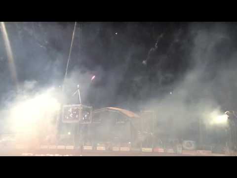 Primeira noite do Rodeio Gigante Vermelho 2016, em Cândido Mota