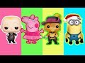 Wrong Head Boss Baby Minion Puss In Boots Peppa Pig Finger Family Nursery Rhymes Song For Kids