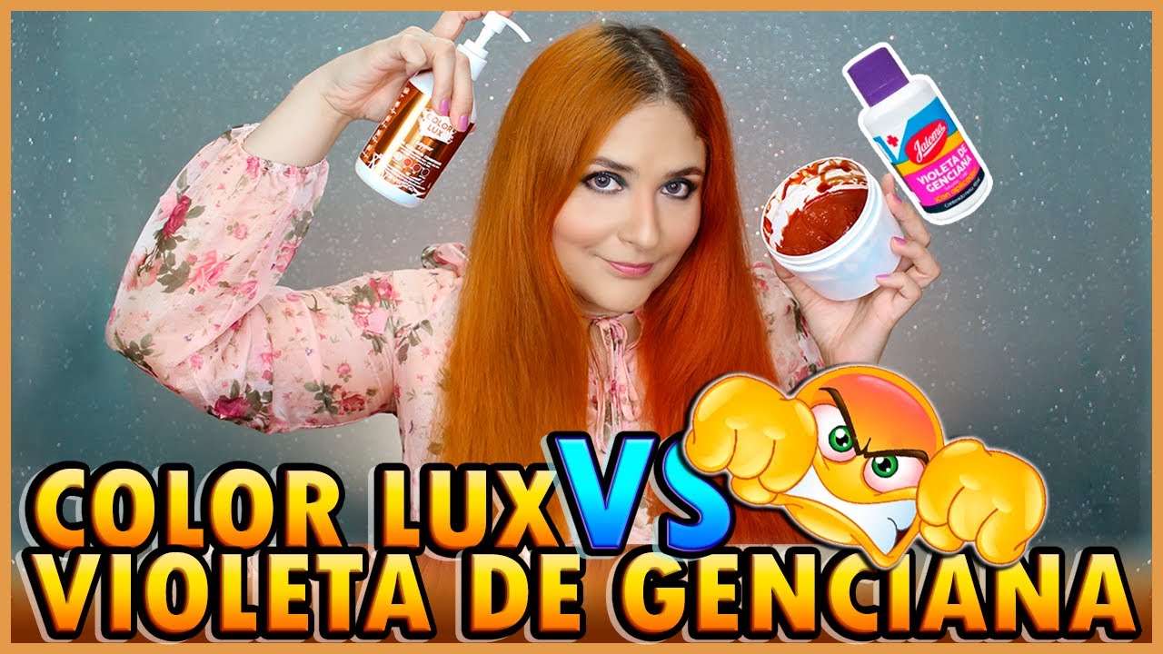 COLOR LUX vs VIOLETA de GENCIANA, Cual es Mejor..