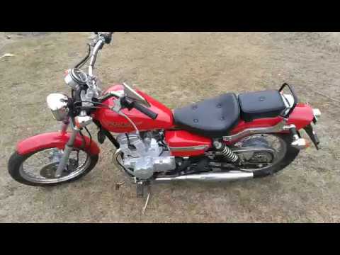 Honda CA 125 Rebel Engine Sound only 2,5 tkm
