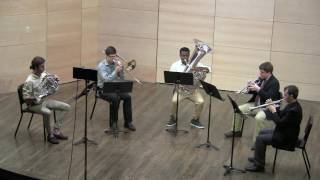 Loyola New Orleans Brass Quintet Plays Misty Live from Recital Hour