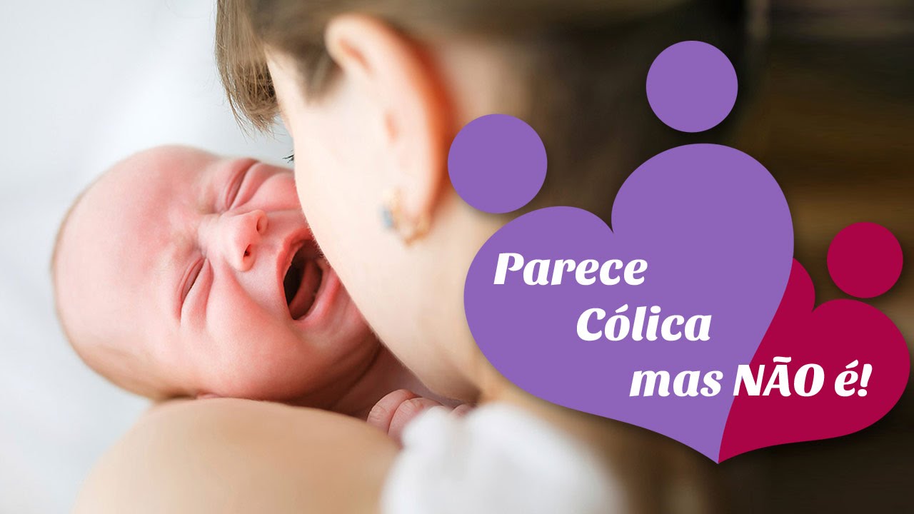 Parece cólica mas não é!