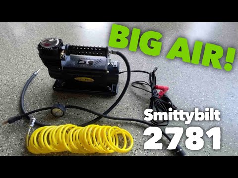 Smittybilt 2781 5.65 CFM Air Compressor Review - BIG AIR for off road at affordable price