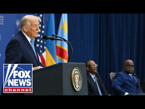 Trump participates in peace deal signing ceremony