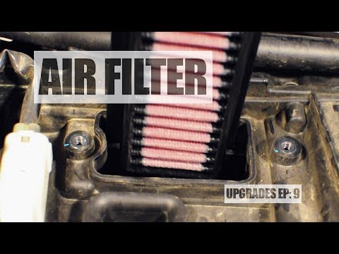XT250 Upgrades Episode 9: K&N AIR FILTER (K and N)