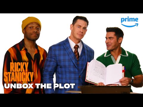 Thumbnail of the video: John Cena, Zac Efron & The Cast of Ricky Stanicky Unbox the Plot