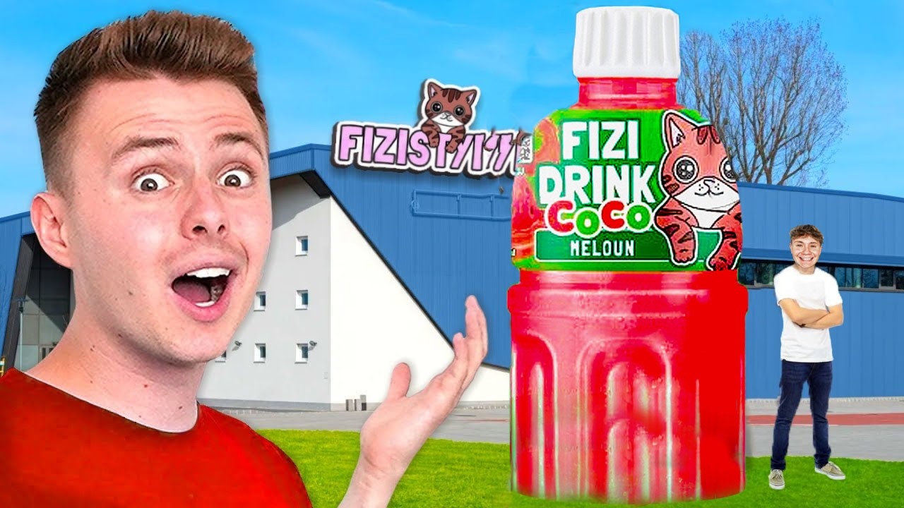 Překvapil Jsem Fiziho s NOVÝM Největším Fizi Drinkem! (rekord znovu pokořen)